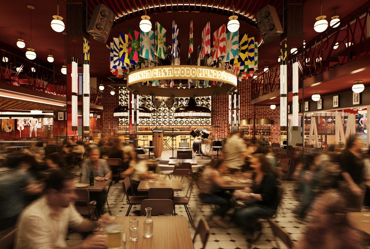 projeto com pessoas no sal&atilde;o principal