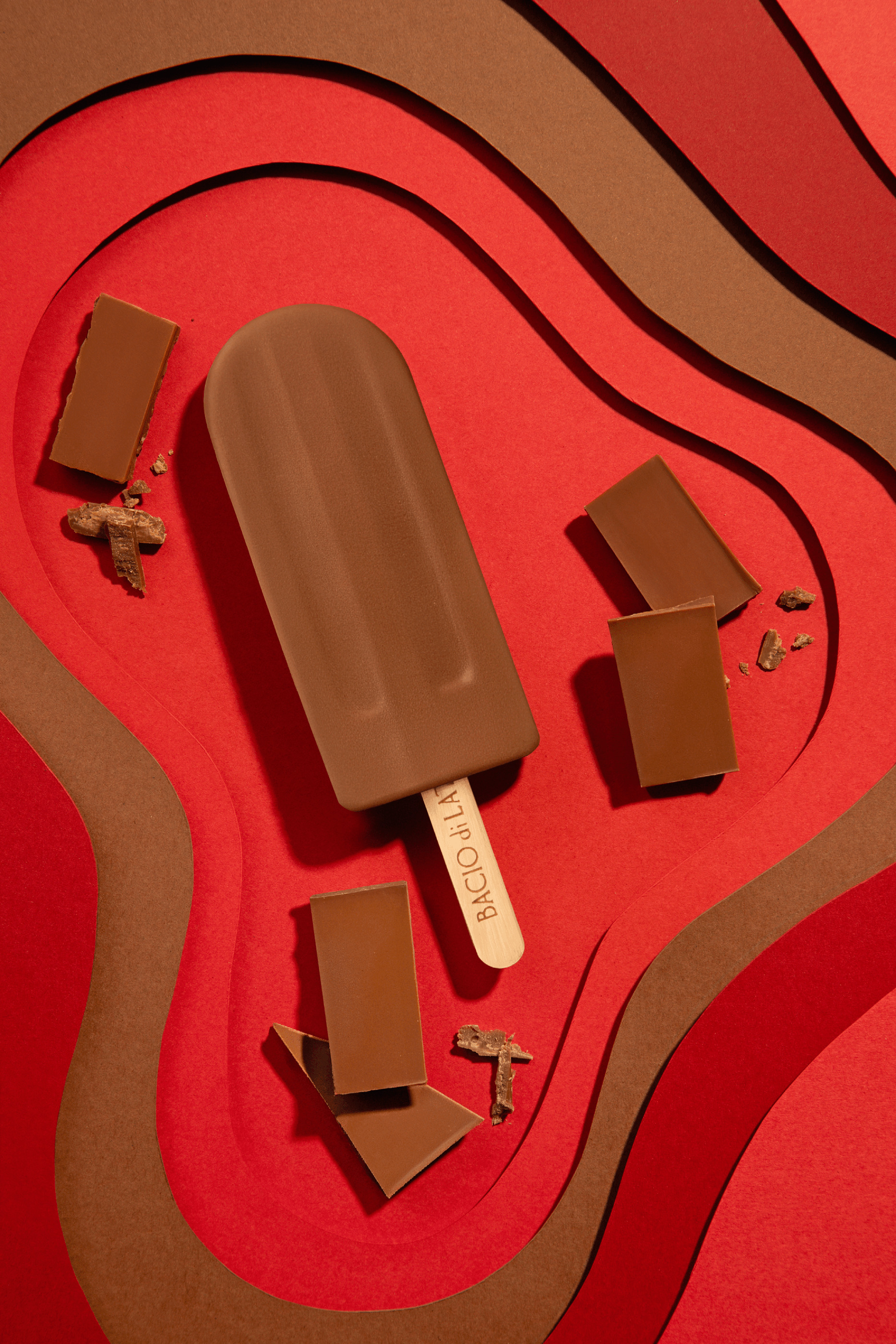 Cremino Cioccolato: um dos novos picol&eacute;s