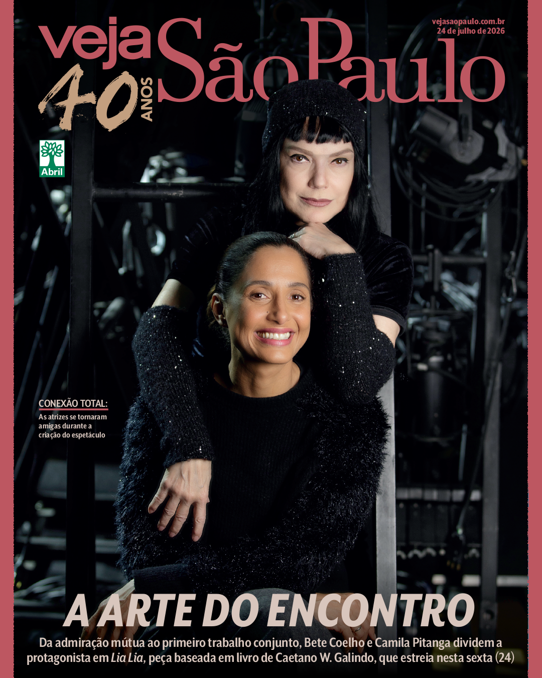 Camila Pitanga e Bete Coelho estreiam peça inédita e gratuita - 24/07/2026 - 24/07/2026