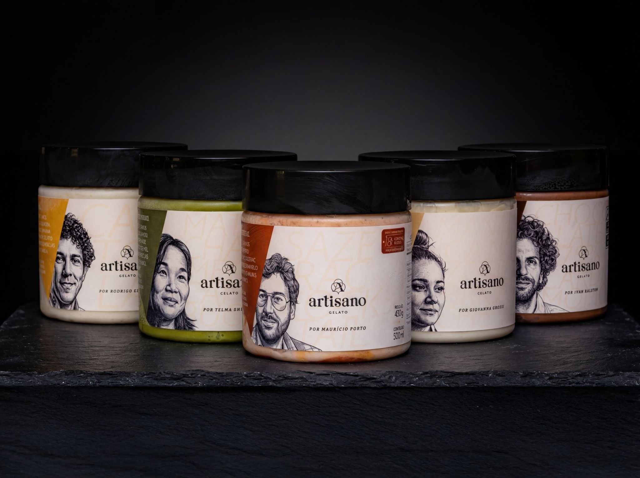 Artisano cria cinco sabores de sorvete junto com chefs de São Paulo