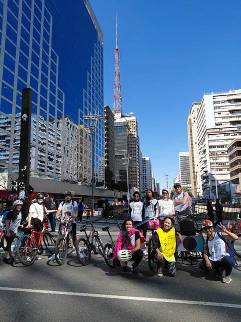 Passeios gratuitos de bicicleta percorrem a Avenida Paulista durante o mês de agosto