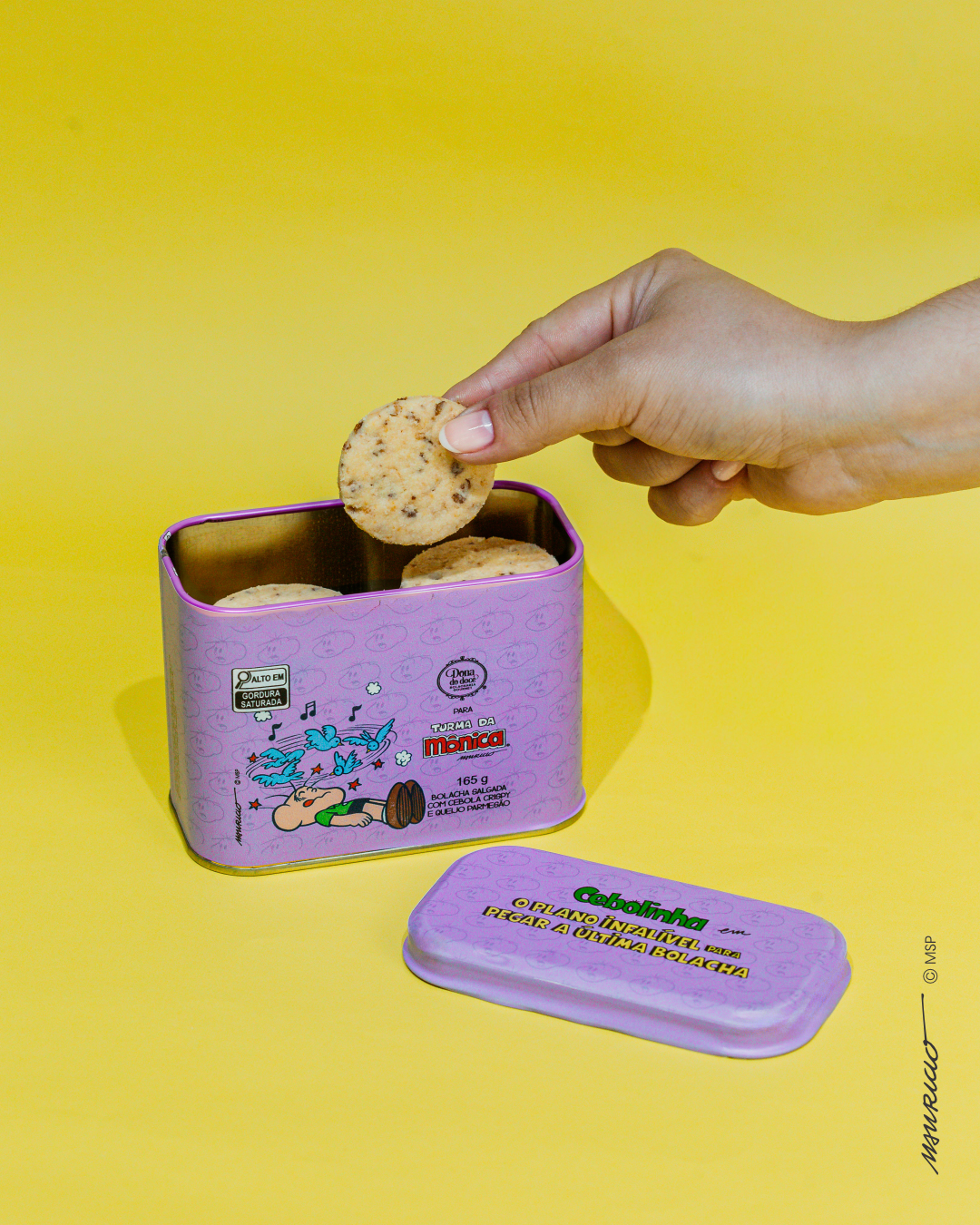 Dona do Doce lança coleção de bolachas da Turma da Mônica